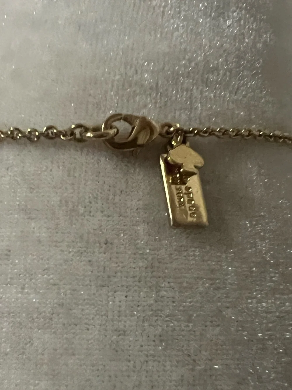 Kate Spade bow necklace